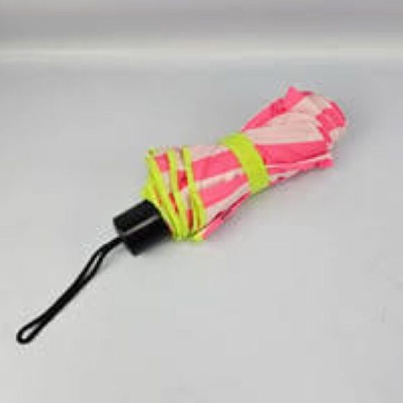Victoria's Secret Pink and Neon Green Umbrella - Picture 1 of 2